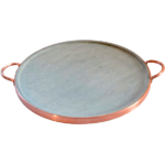 Forma de pizza em pedra sabão