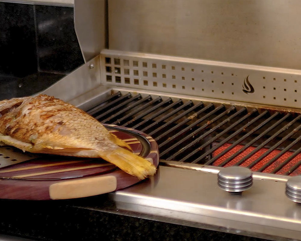 Receita preparada na churrasqueira a gás Dinoxx DXX301: Tilápia vs Saint Peter: qual a diferença?