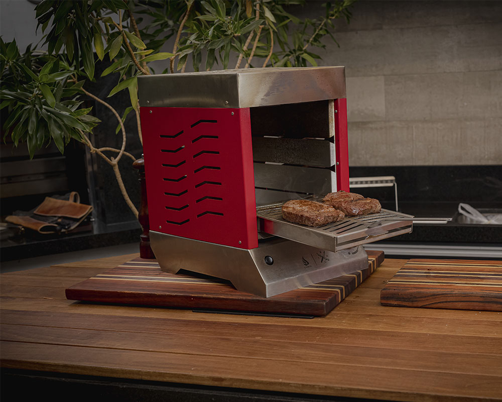 Receita preparada na churrasqueira a gás Dinoxx Flame: Bife Ancho no Sous-vide